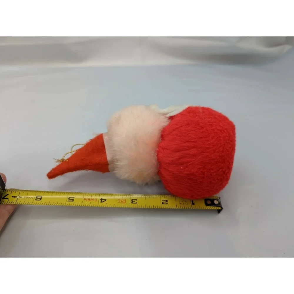 Vintage Santa Claus Ornament 6 Inch Sounds When‎ Moves